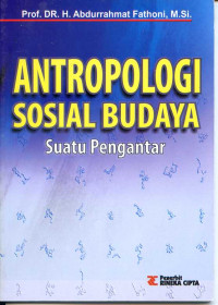 Antropologi Sosial Budaya Suatu Pengantar